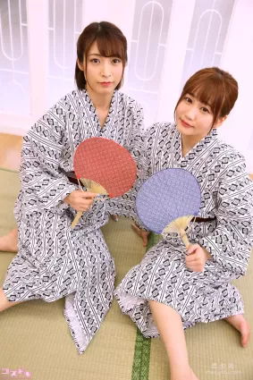 [Cosdoki] 阿部乃みく&amp;篠宮ゆり abenoshinomiya_pic_yukata1