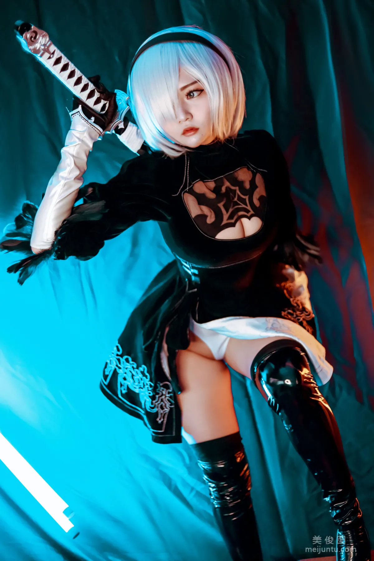 Coser小姐姐Potato Godzilla - 2B 写真套图