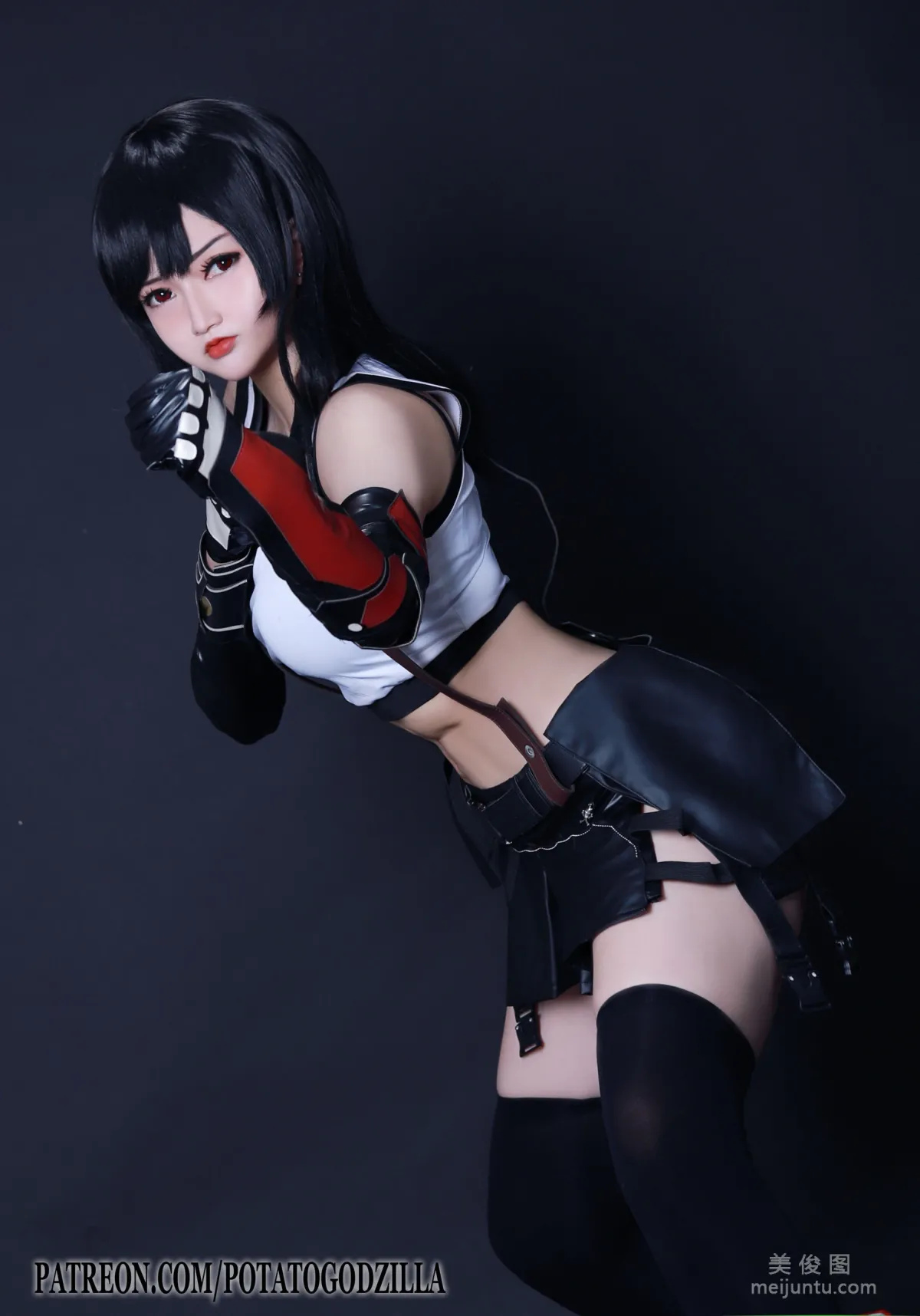 [COS福利] Potato Godzilla - Tifa