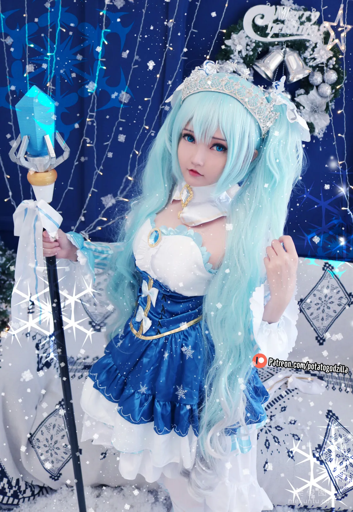 Coser小姐姐Potato Godzilla - Snow Miku
