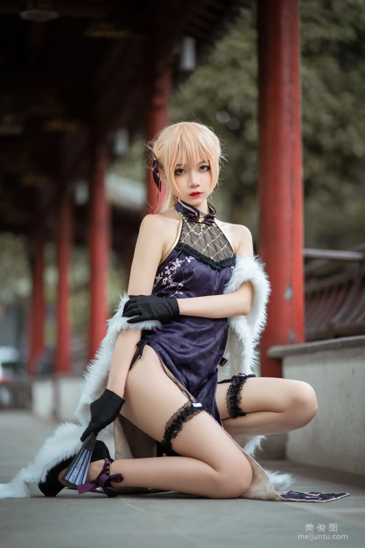 清纯少女五更百鬼 - OTS-14旗袍 写真套图