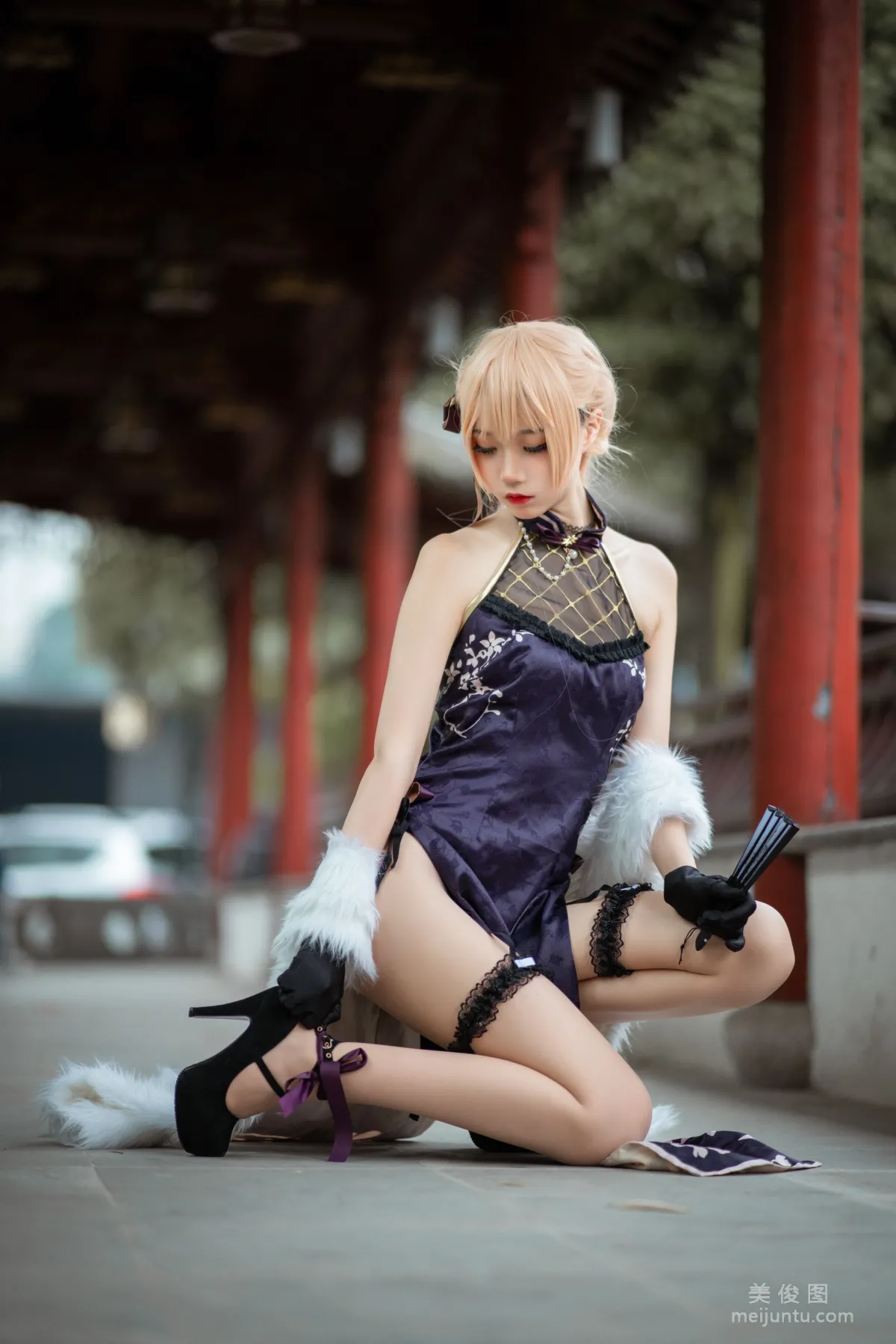 清纯少女五更百鬼 - OTS-14旗袍 写真套图