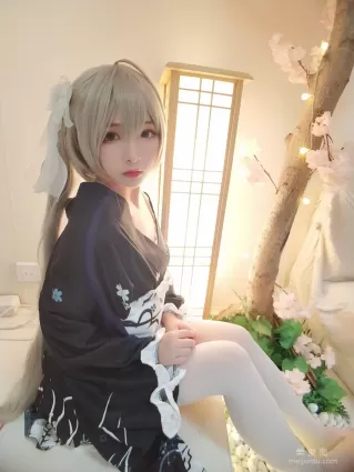 [COS福利] 古川kagura - 穹妹和服