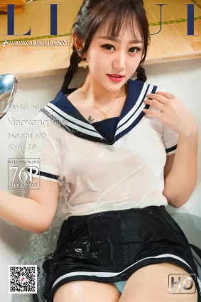 [丽柜Ligui] 网络丽人 Model 小熊 《浴丝萝莉》