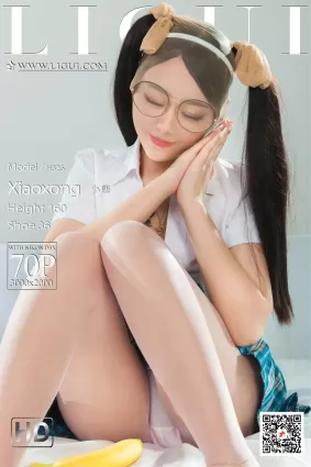 [丽柜Ligui] 网络丽人 Model 小熊 《奶蕉丝颜》