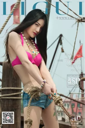 [丽柜美束Ligui] 网络丽人 Model 甜甜 《鱼光春色》