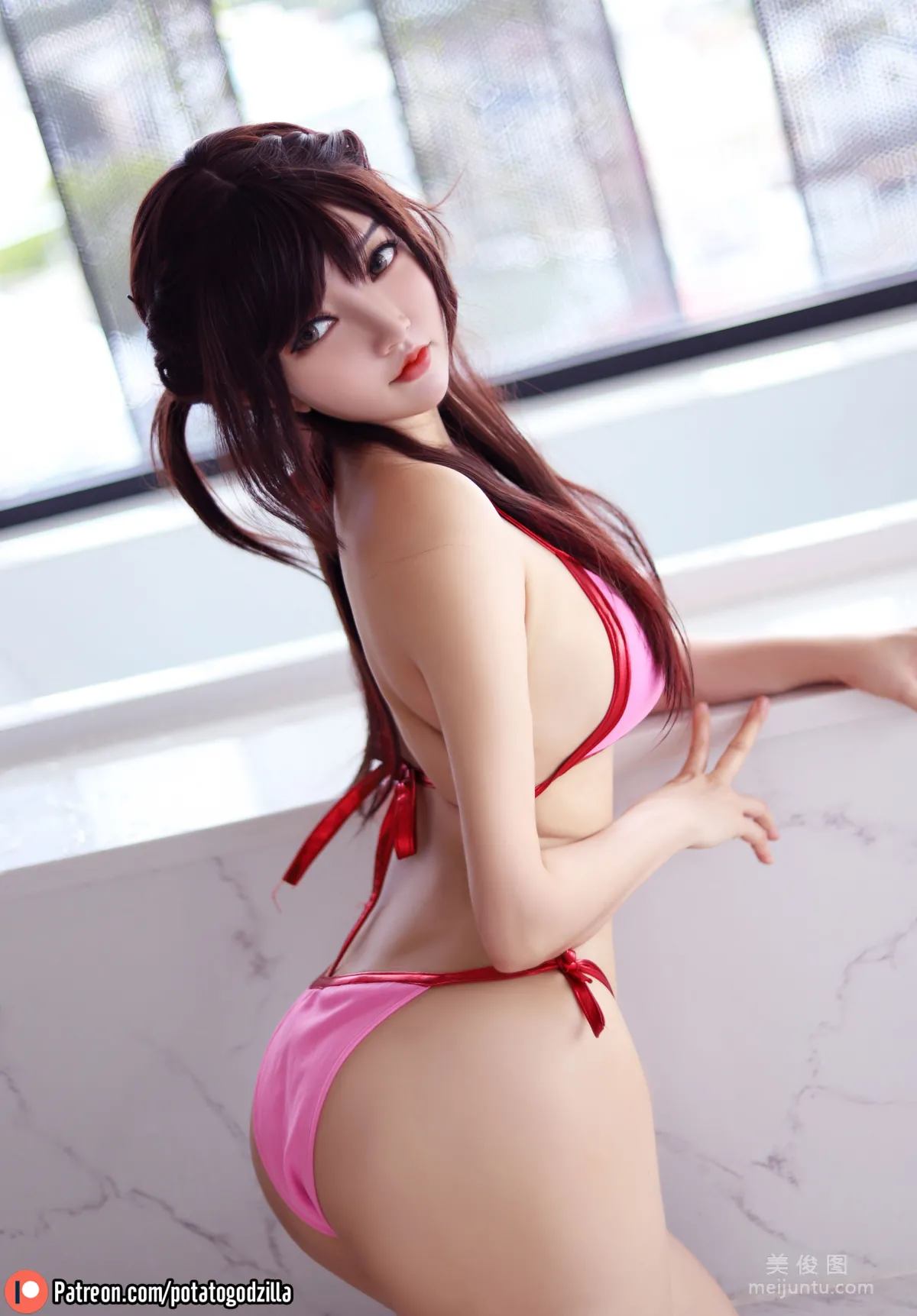 Coser小姐姐Potato Godzilla - Chizuru 写真套图