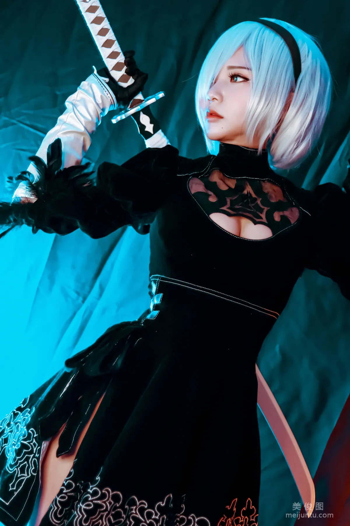 Coser小姐姐Potato Godzilla - 2B 写真套图