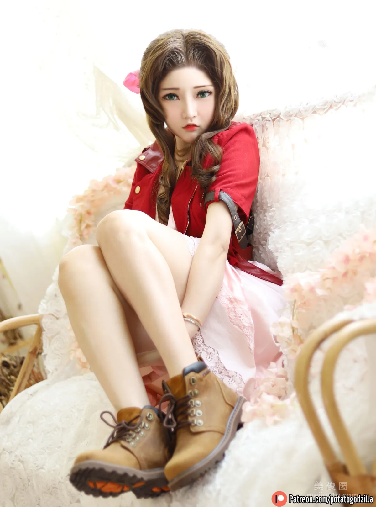 Coser小姐姐Potato Godzilla - Aeris 写真套图
