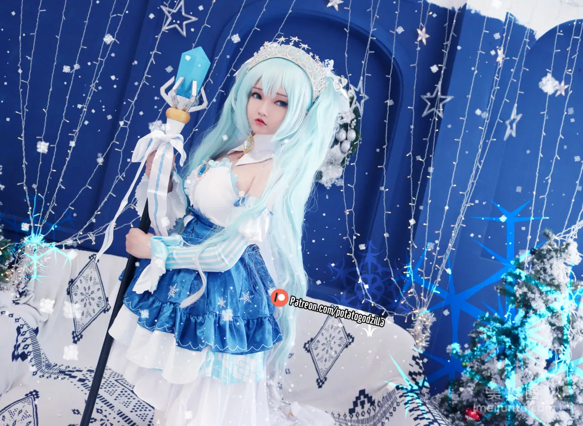 Coser小姐姐Potato Godzilla - Snow Miku