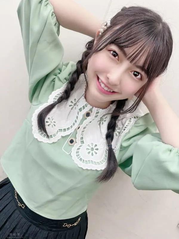 透明感偶像《竹内月音》白皙肌肤展现青春芬芳！