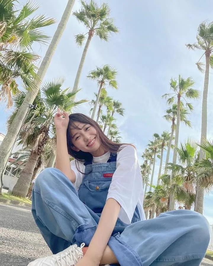 天气女郎《志田音音》灿烂笑容!白皙好身材让人想到夏日海边!