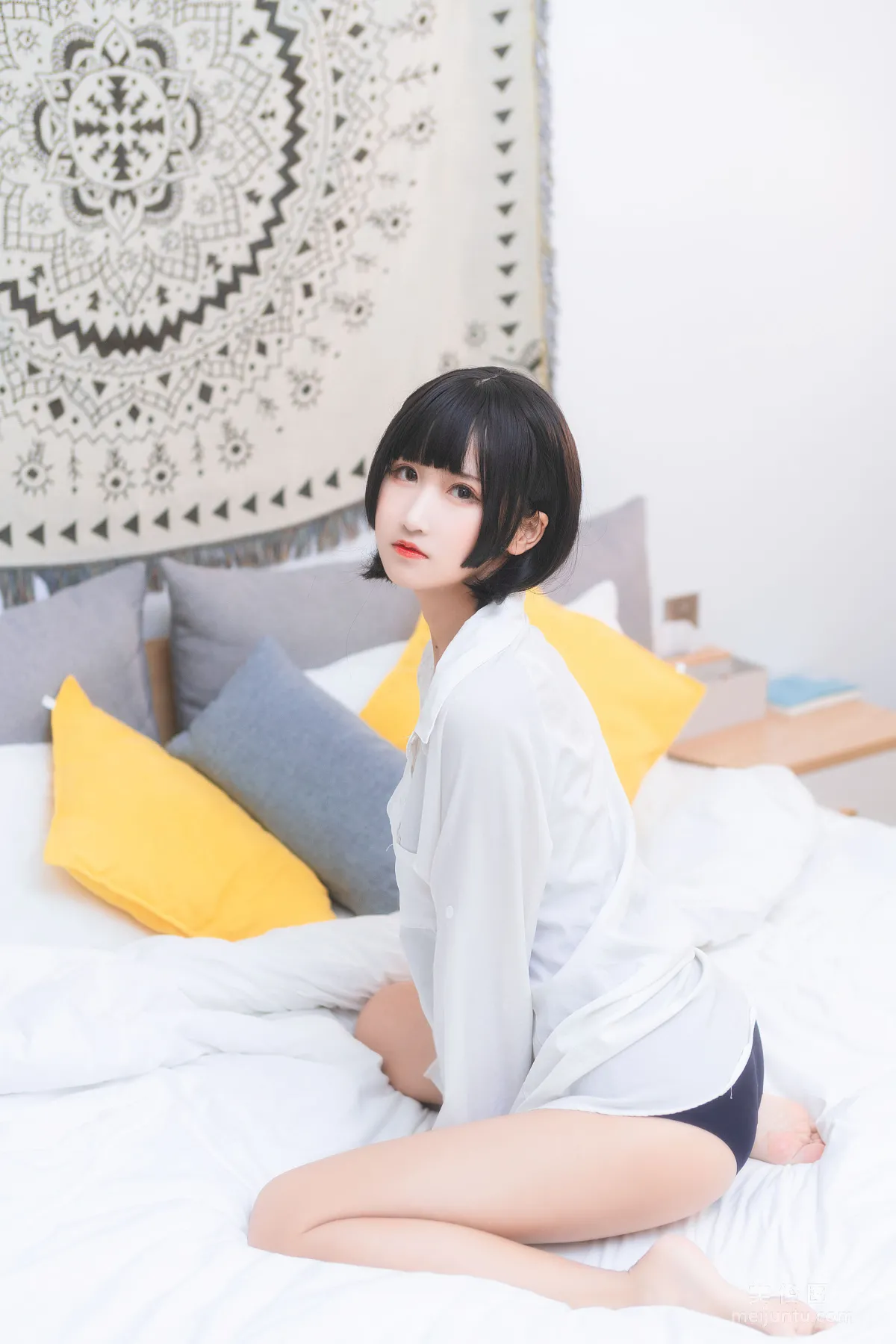 [COS福利] 微博妹子三度_69 - 衬衫日常 写真套图