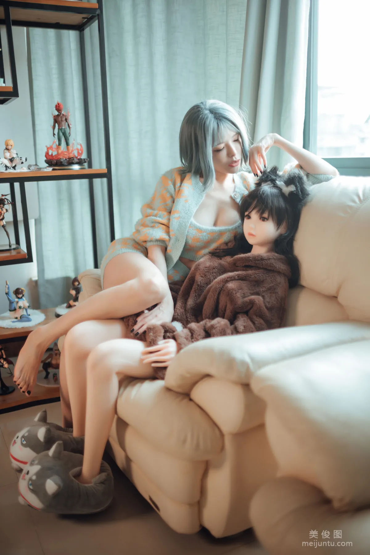[COS福利] 秋和柯基(夏小秋秋秋) - 娃娃 写真套图