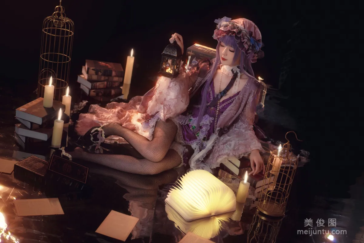 [COS福利] 弥音音ww - 帕秋莉 写真套图