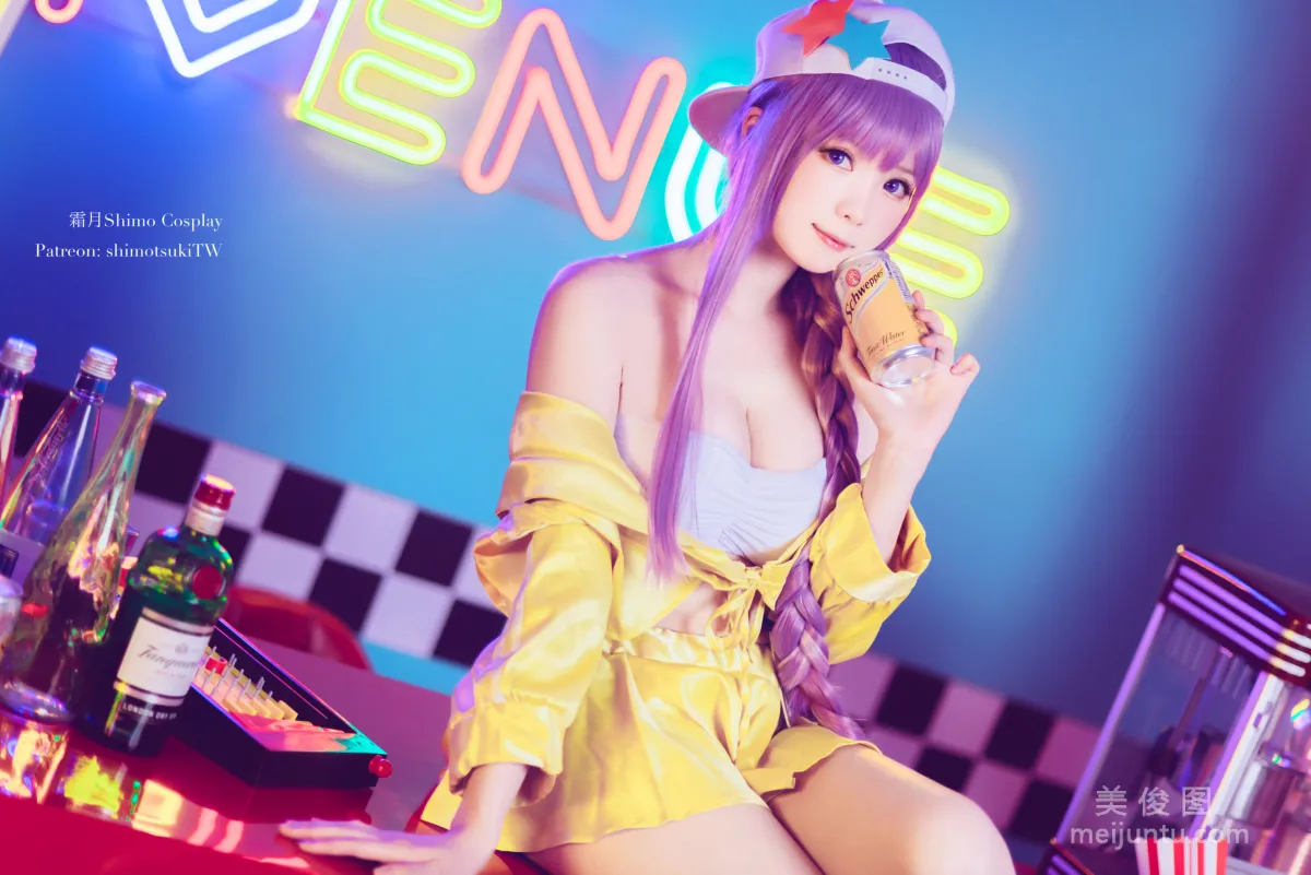 微博妹纸霜月shimo - BB泳装 写真套图
