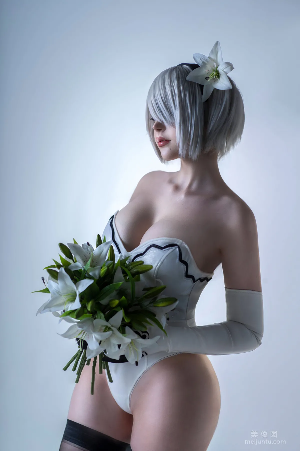 国外美女SayaTheFox - 2B Floral