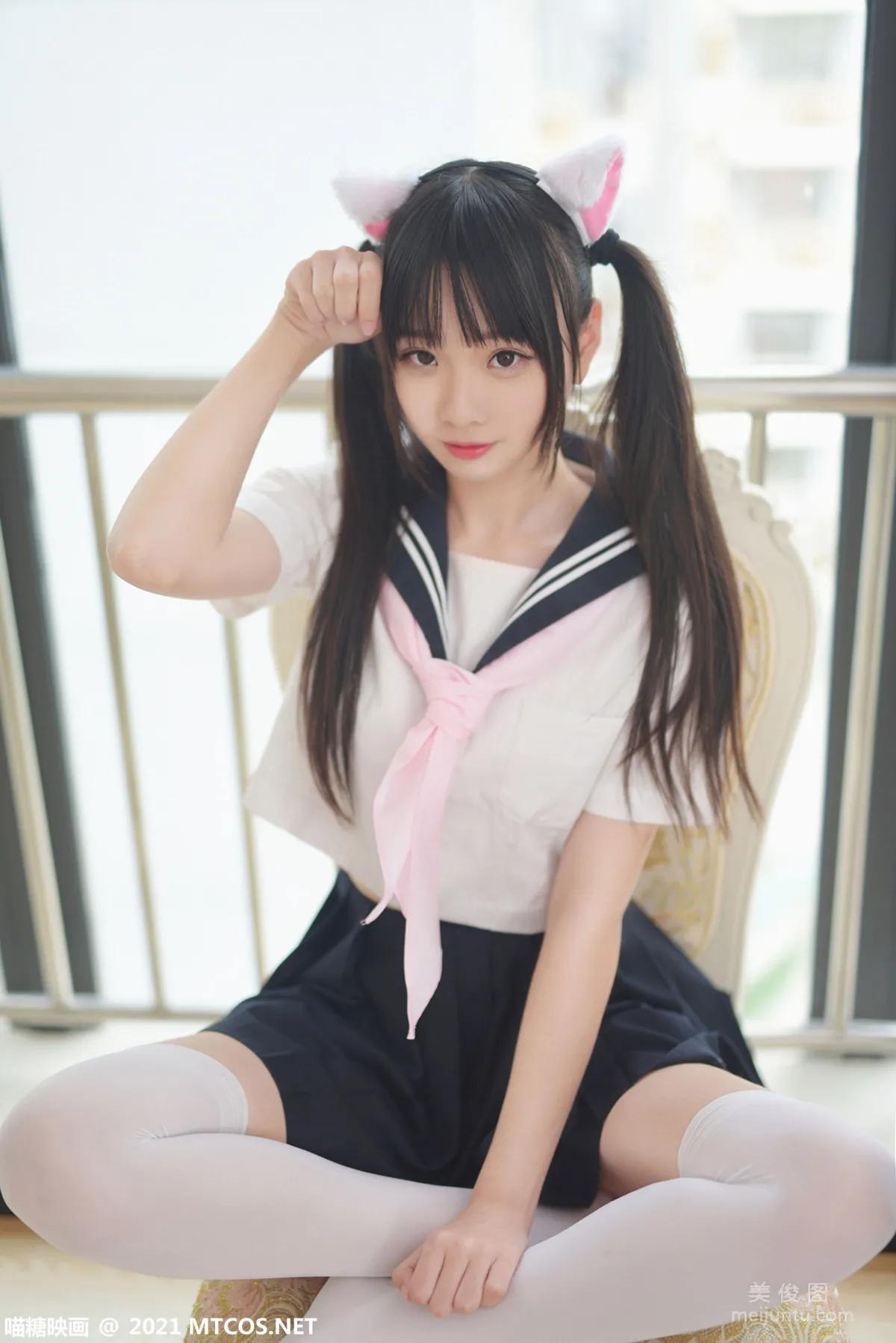 [喵糖映画] VOL.402 JK学妹 写真套图