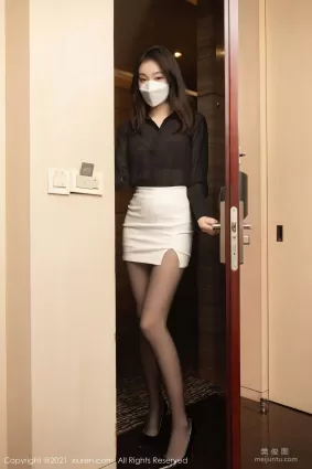 [秀人XIUREN] No.3223 安然Maleah - 贴纸游戏主题写真