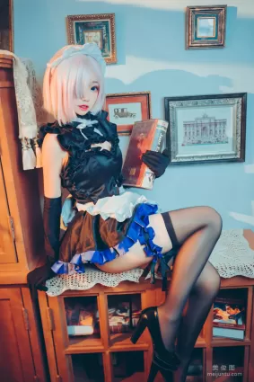 [COS福利] 猫君君MaoJun - 玛修女仆 写真套图