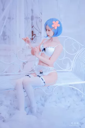 [COS福利] 美少女晕崽 - 蕾姆