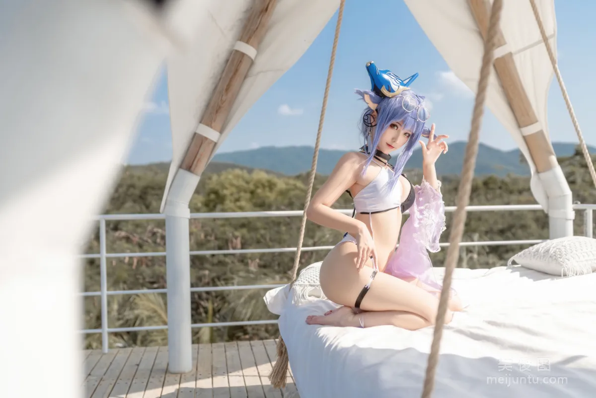 [网红COSER] 动漫博主蠢沫沫 - 童の假日 士佐