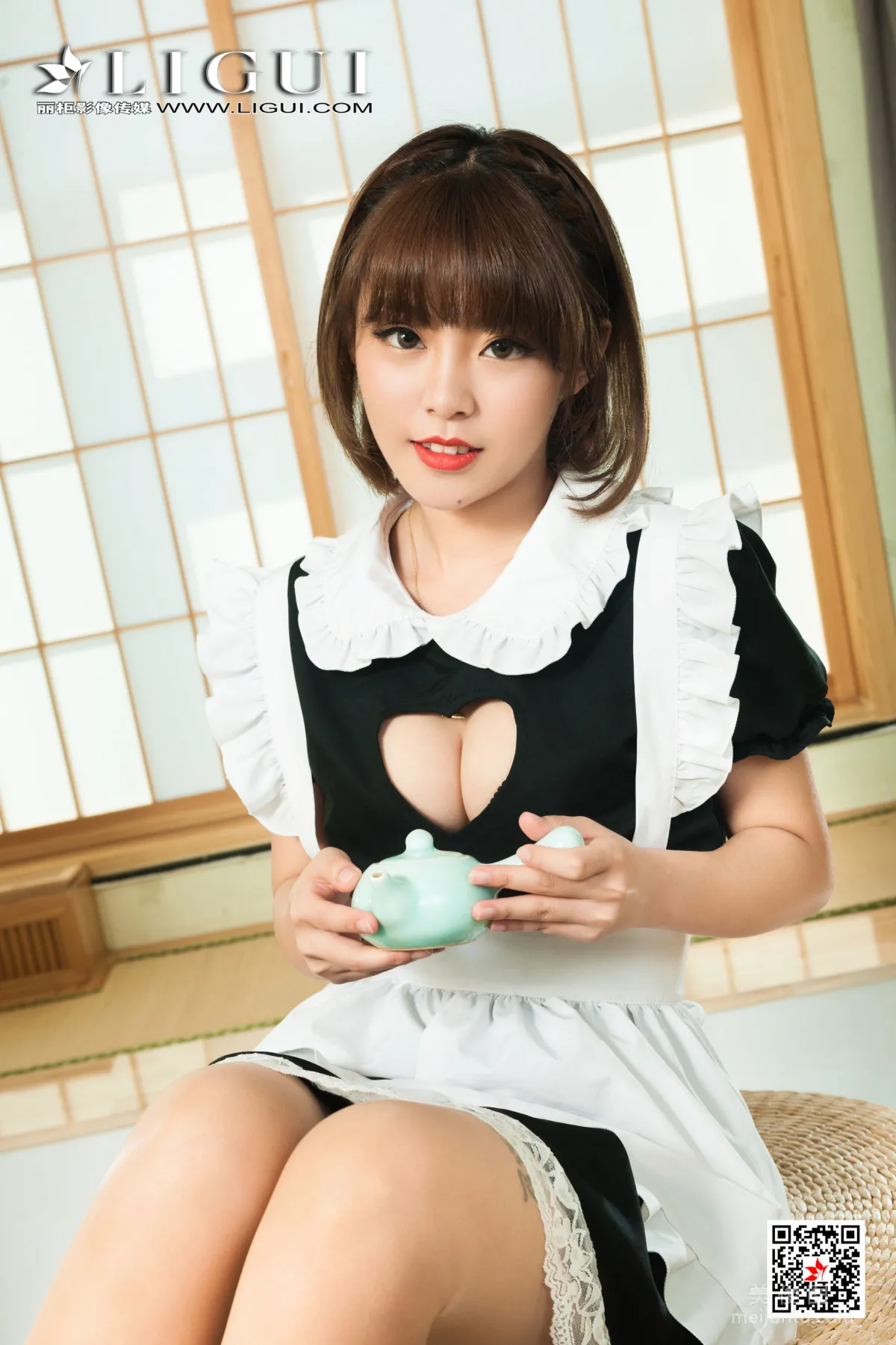 [丽柜Ligui] 格格 《丽柜一品》 丝足写真