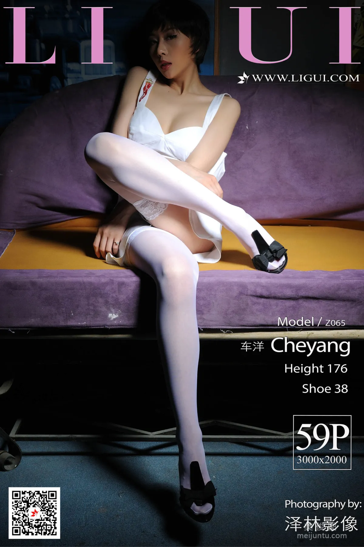 Model 车洋《桌球女郎》 [丽柜Ligui] 写真集