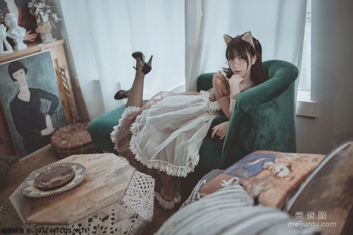[喵糖映画] VOL.373 猫耳女仆 写真套图