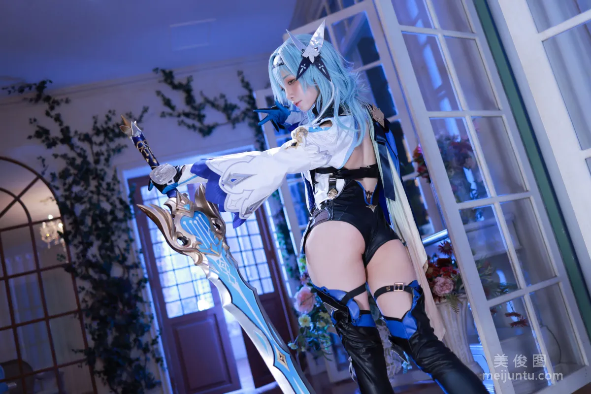 [网红COSER] 动漫博主水淼aqua - 原神优菈 原造