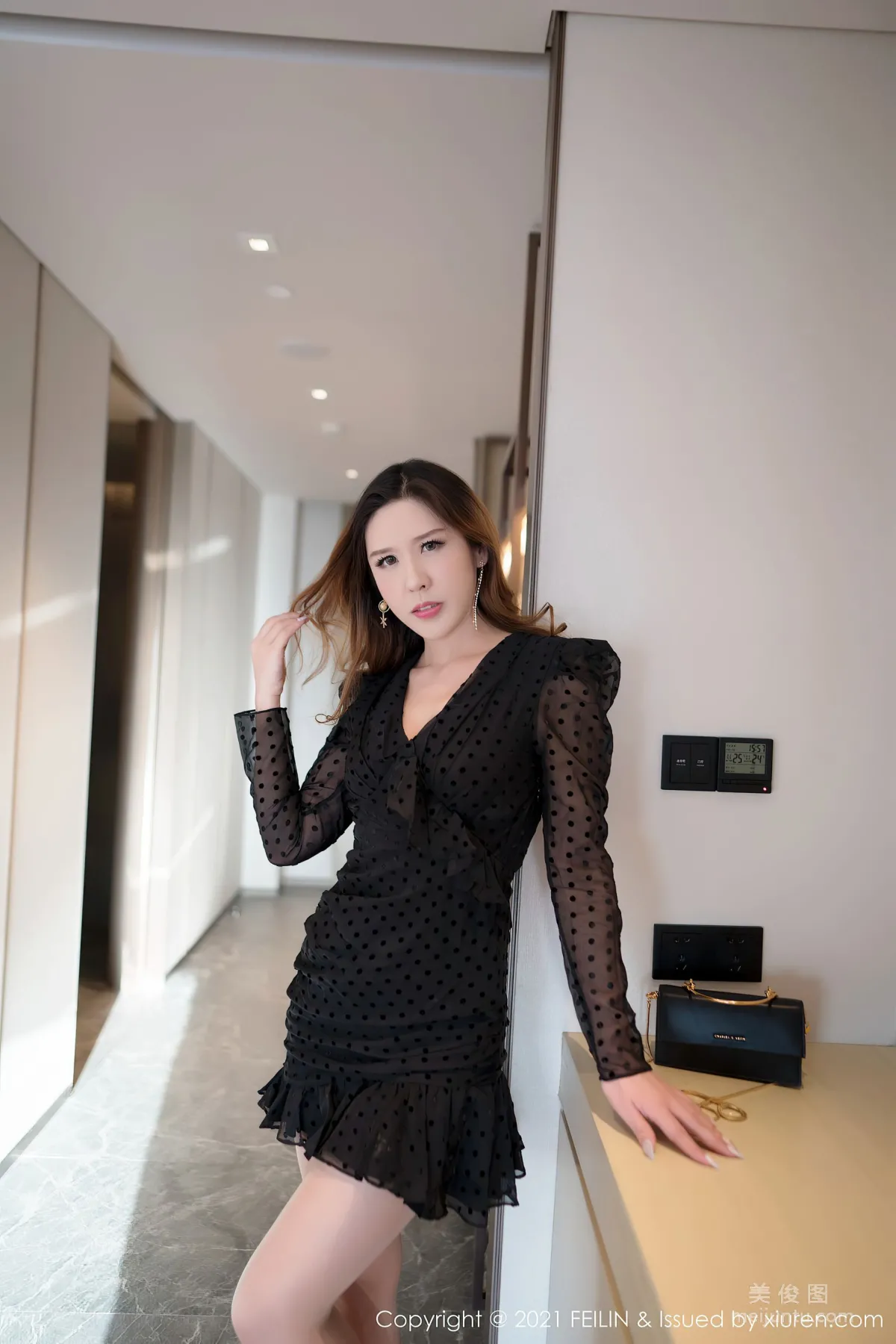 [嗲囡囡FEILIN] VOL.373 Isabelle贵贵 - 狂野豹纹内衣主题系列