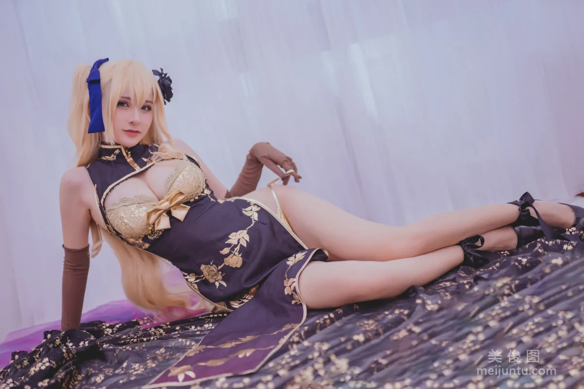 [网红COSER] 前羽_rr - 幻想 金莲