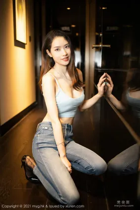 [美媛馆MyGirl] Vol.567 方子萱 - 直爽动人的牛仔裤