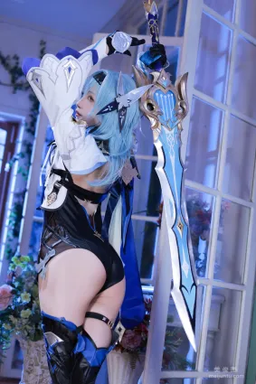 [网红COSER] 动漫博主水淼aqua - 原神优菈 原造