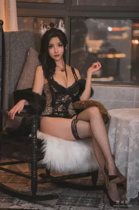 [COS写真] rioko凉凉子 - 豹子女士的秘密约会