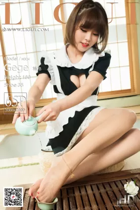 [丽柜Ligui] 格格 《丽柜一品》 丝足写真