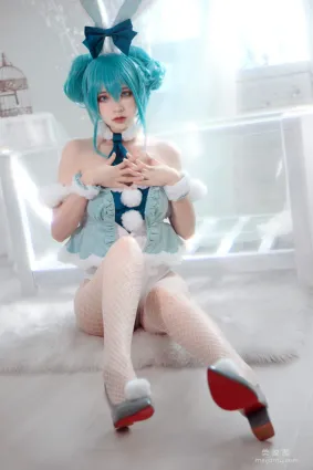 [网红COSER] 疯猫ss - miku初音兔女郎