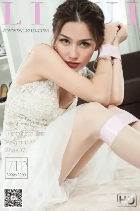 Model 甜甜《白丝婚纱美束》 [丽柜Ligui] 写真集