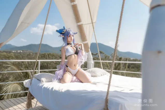 [网红COSER] 动漫博主蠢沫沫 - 童の假日 士佐