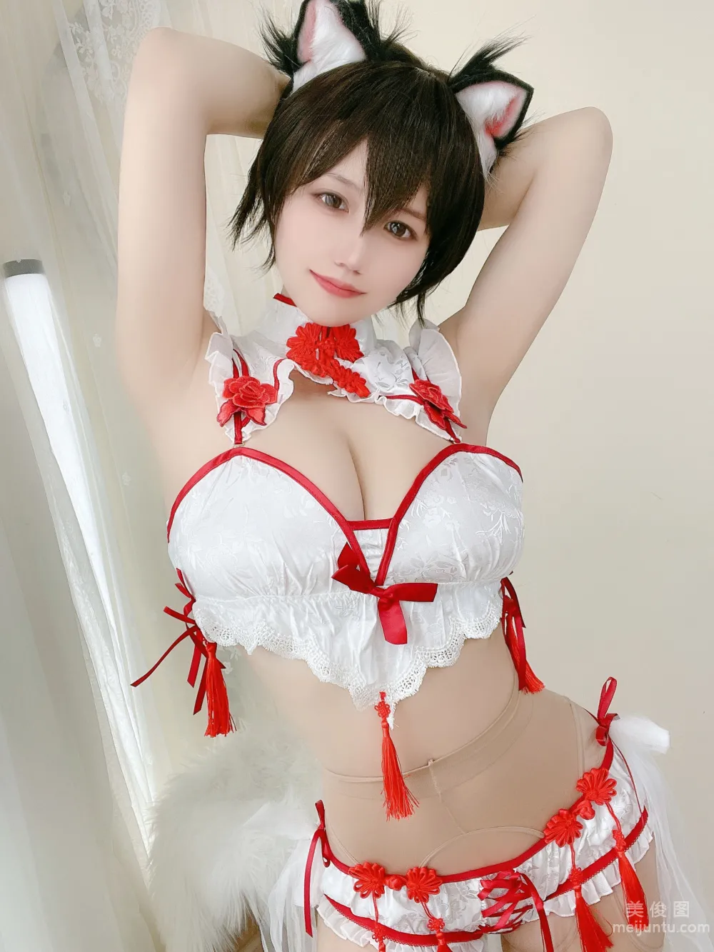 [网红COSER写真] 小仓千代w - 猫耳短发