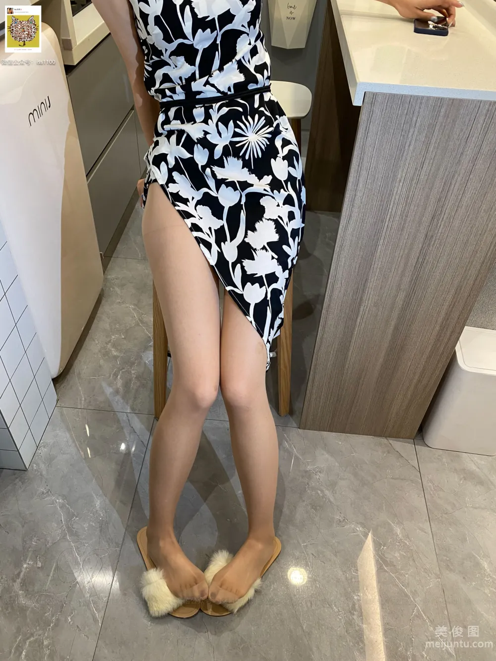 [ISS系列] 美晗 厨娘肉色连裤袜 写真套图