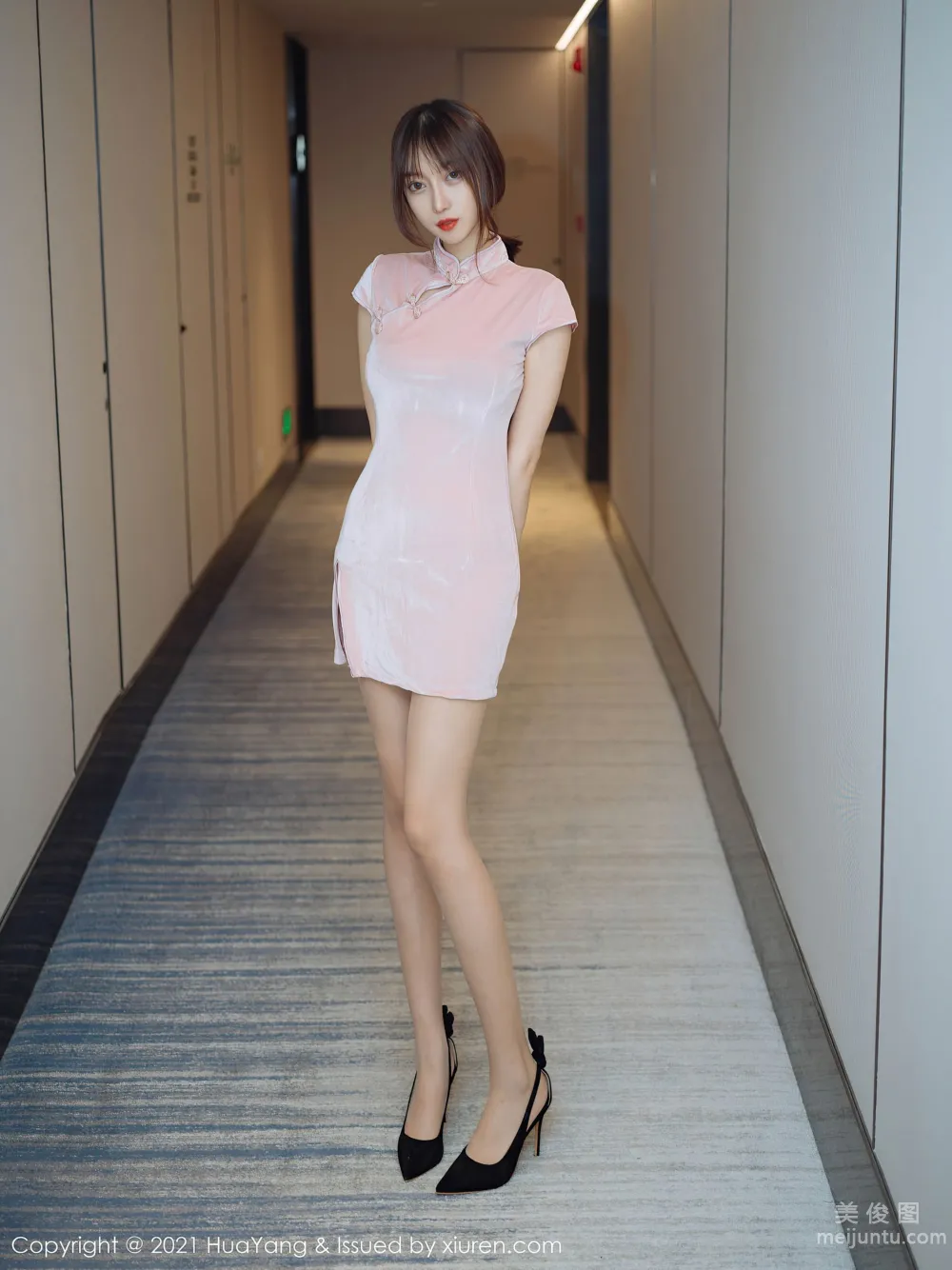 [花漾HuaYang] Vol.430 玥儿玥er - 典雅且浪漫的古典粉色旗袍