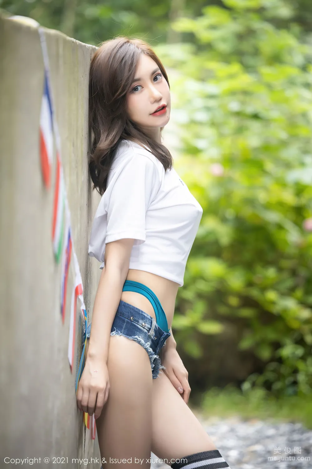 [美媛馆MyGirl] Vol.553 绮里嘉Carina - 百变的足球宝贝服饰主题系列