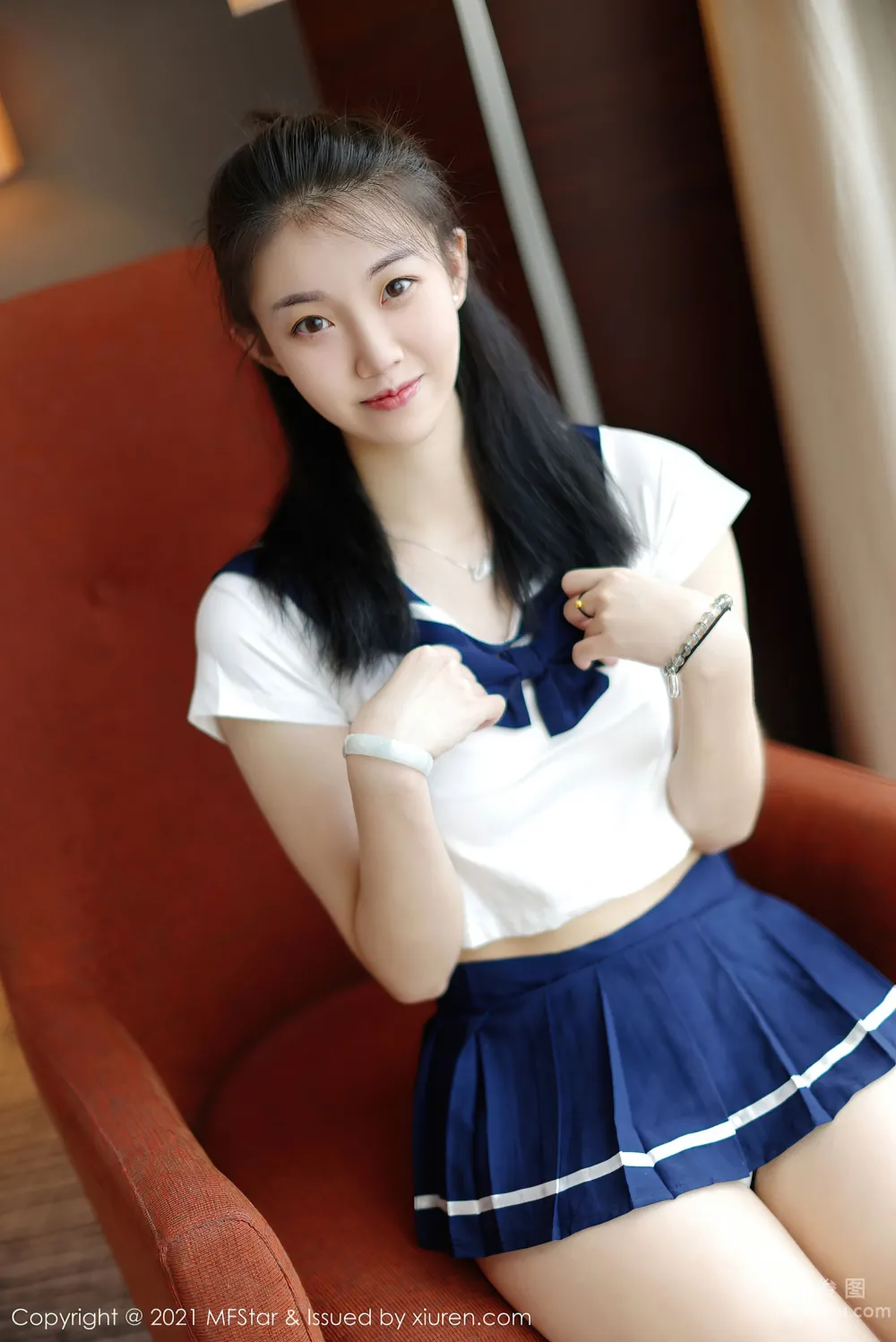 [模范学院MFStar] Vol.526 一颗甜蛋黄a - JK制服系列
