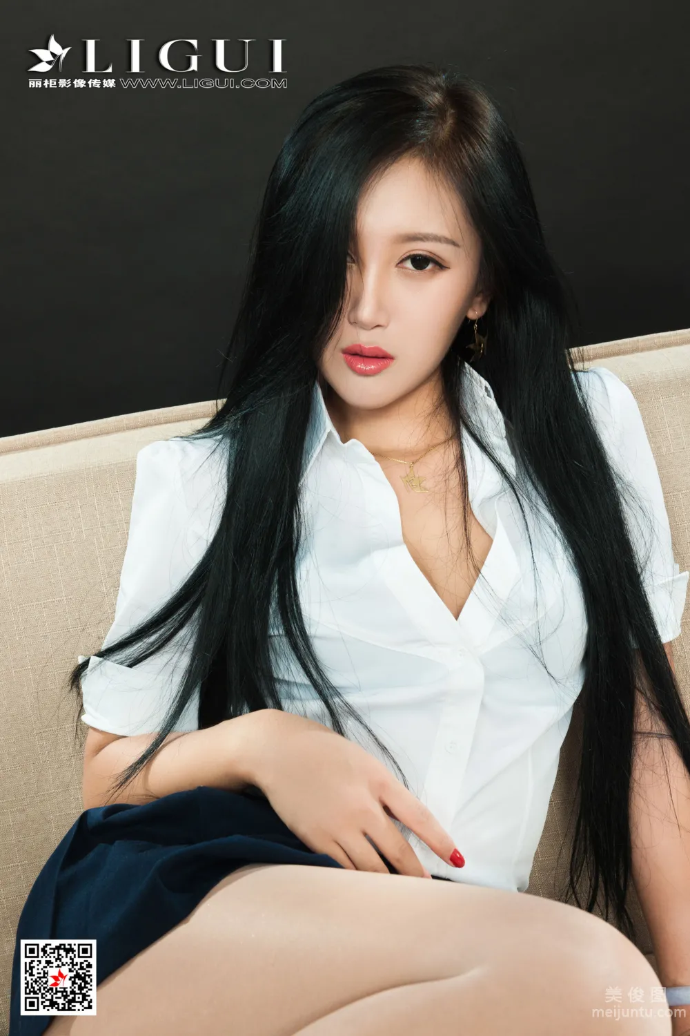 [丽柜Ligui] Model 涵如 《舞动的寂寞》 写真套图
