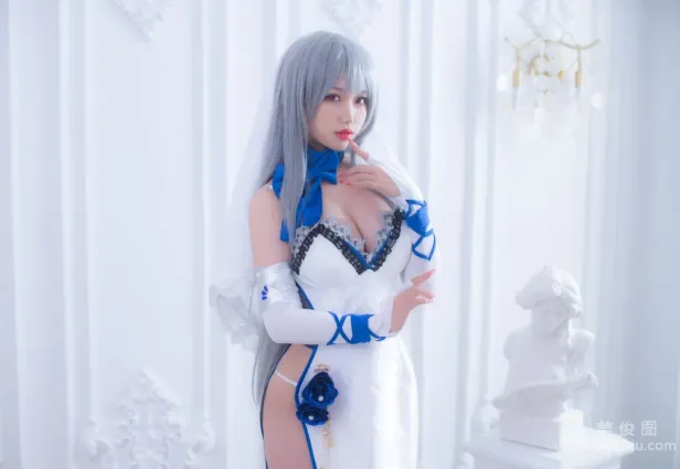 [网红COSER写真] 芋圆侑子SJ_ - 路易九世礼服 套图