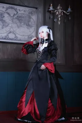 [网红COSER写真] G44不会受伤 - 雾枝长裙 套图