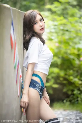[美媛馆MyGirl] Vol.553 绮里嘉Carina - 百变的足球宝贝服饰主题系列