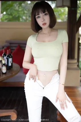[秀人XiuRen] No.3704 果儿Victoria - 西双版纳旅拍写真