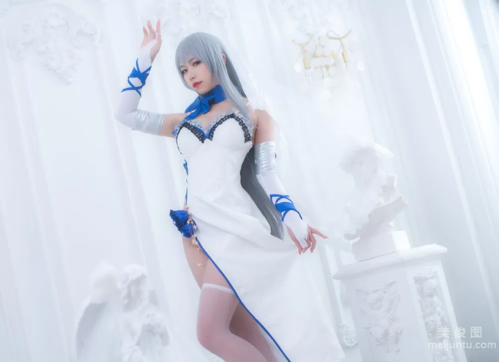 [网红COSER写真] 芋圆侑子SJ_ - 路易九世礼服 套图